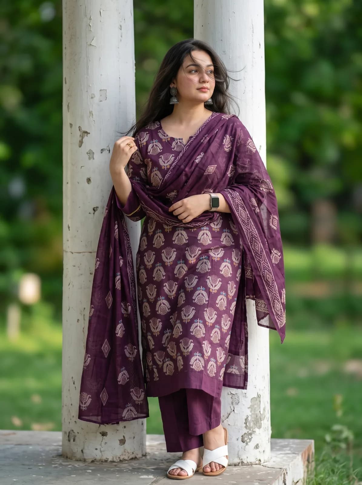 TOP BOTTOM DUPATTA SET